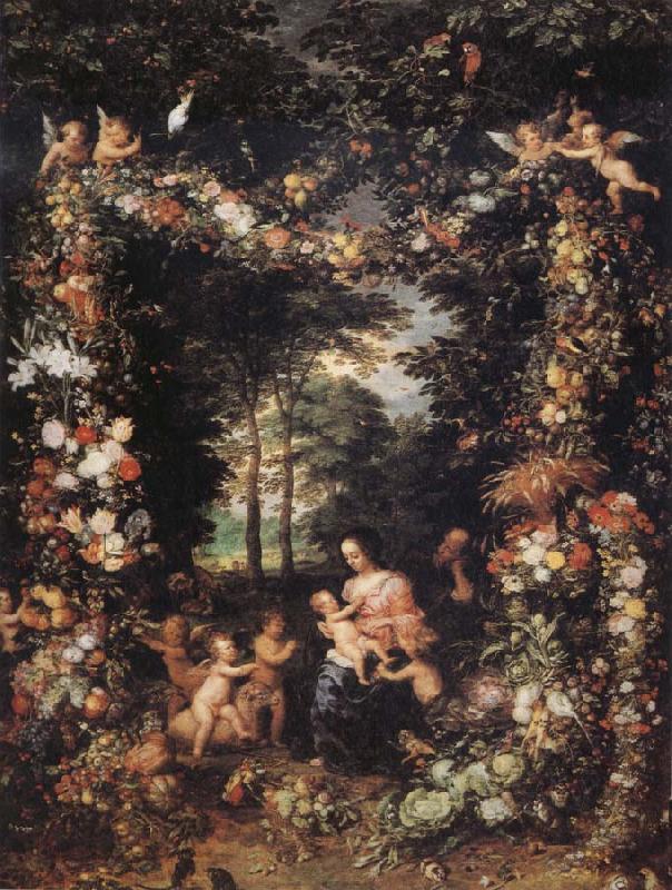 Jan Brueghel The Elder The Holy Family